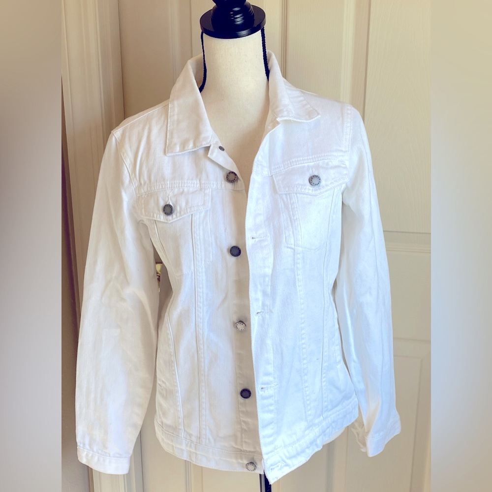 The Fifth Label Symphony White Jean Jacket - Size Small. NWT